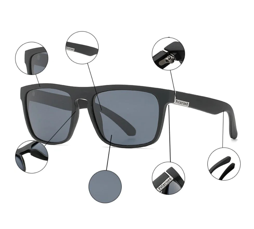 Square Polarized Sunglasses