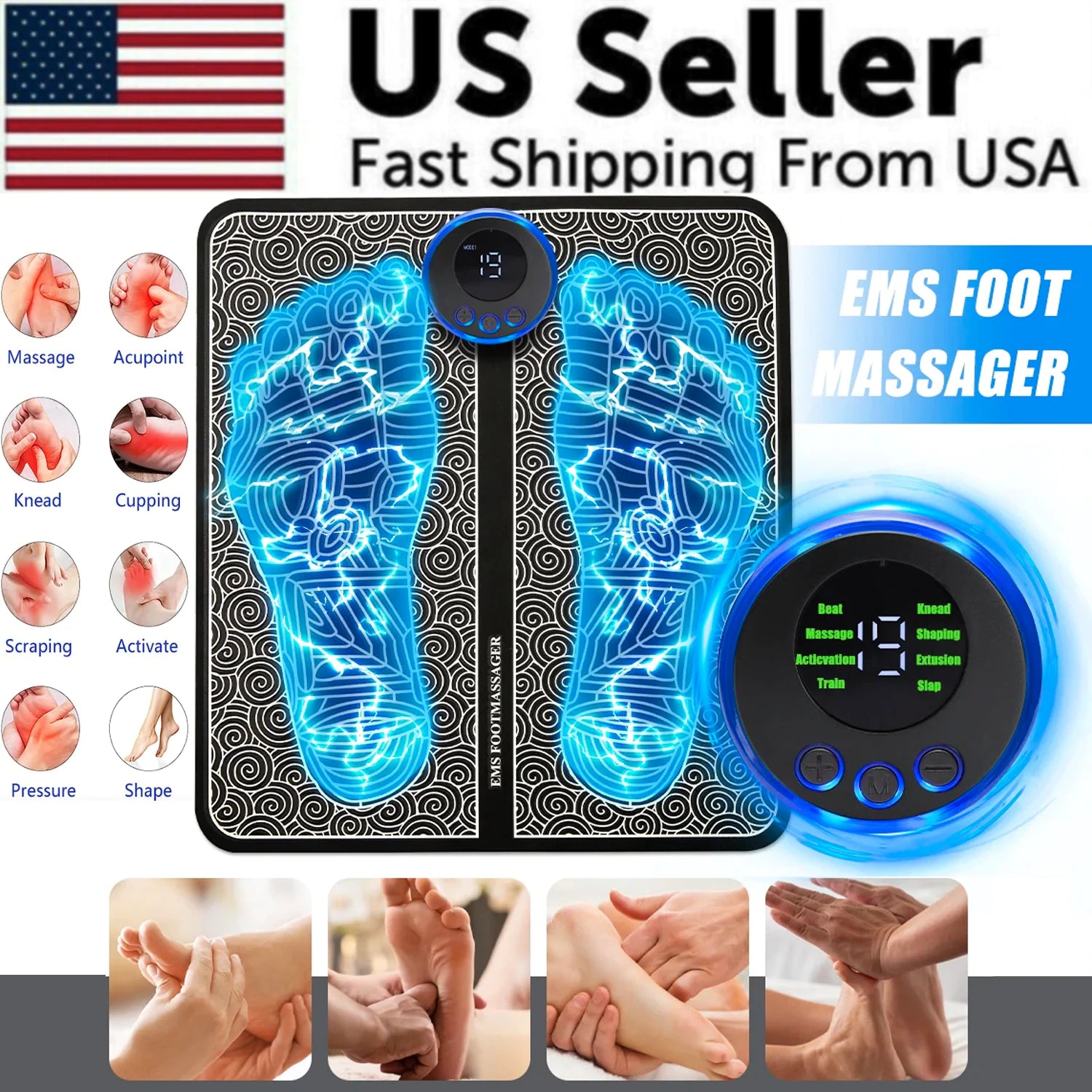 Electric Deep EMS Foot Massager