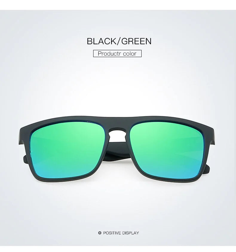 Square Polarized Sunglasses