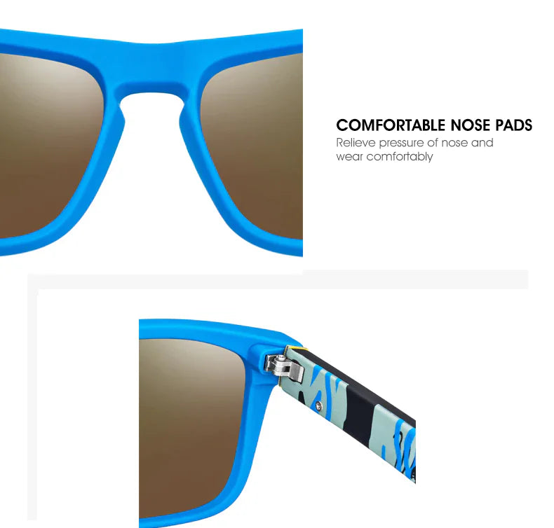 Square Polarized Sunglasses