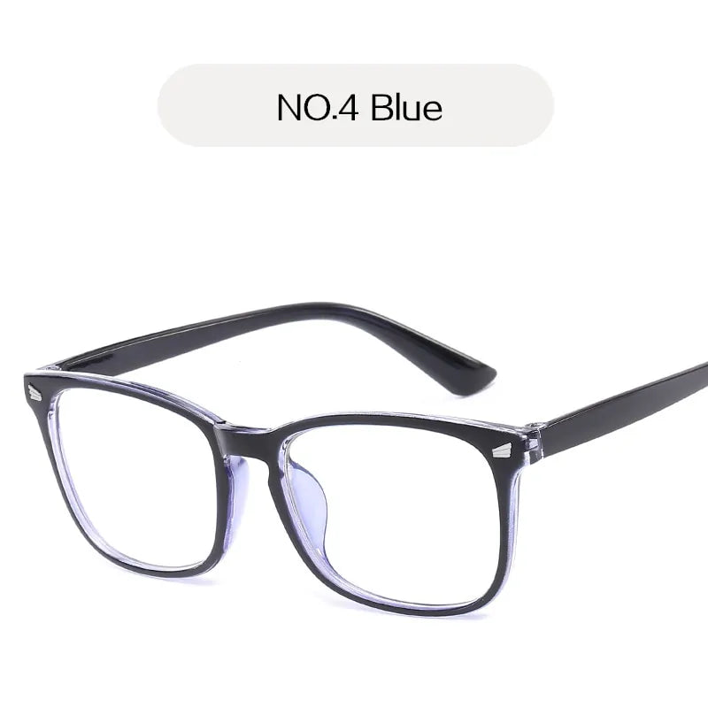 Transparent Computer Blue Light Eyeglasses